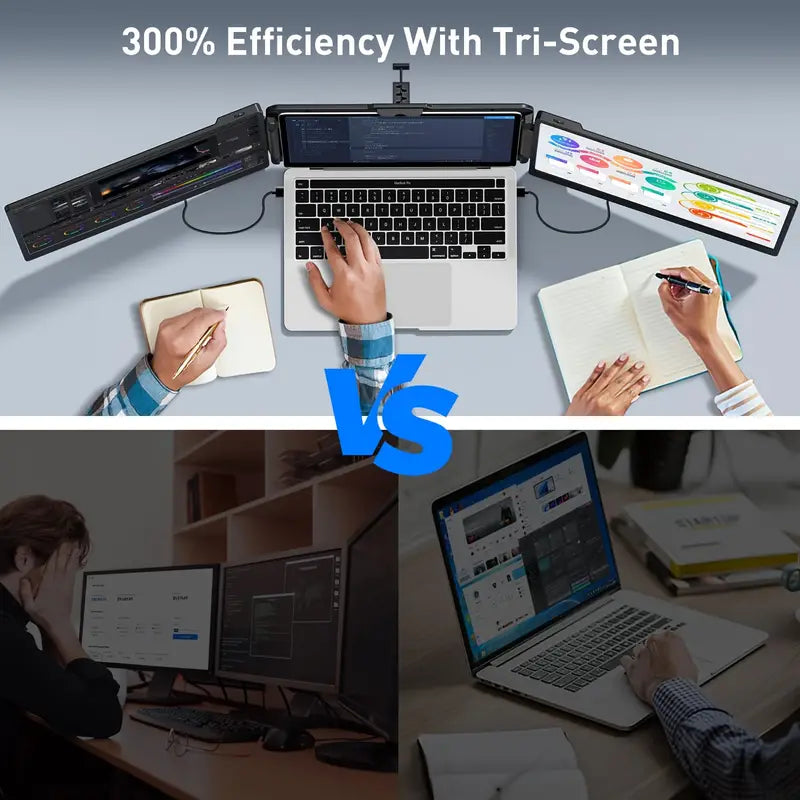 Dual Monitor Laptop Extender