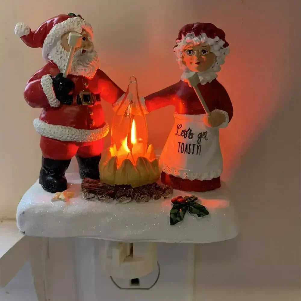 🔥Last Day Sale Price | Ghost Campfire Flickering Nightlight✨🔥👻