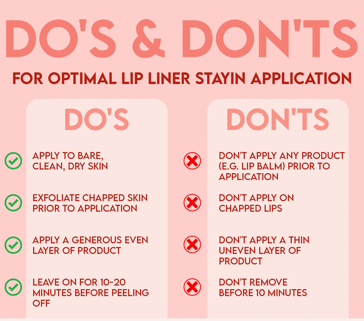 Peel Off Lip Liner