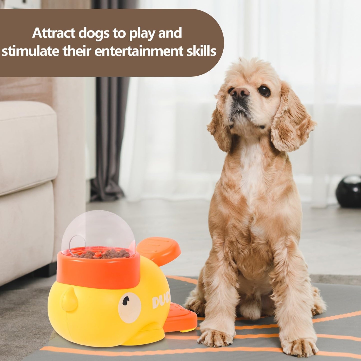 YoPoll Interactive Puzzle Feeder for Dogs