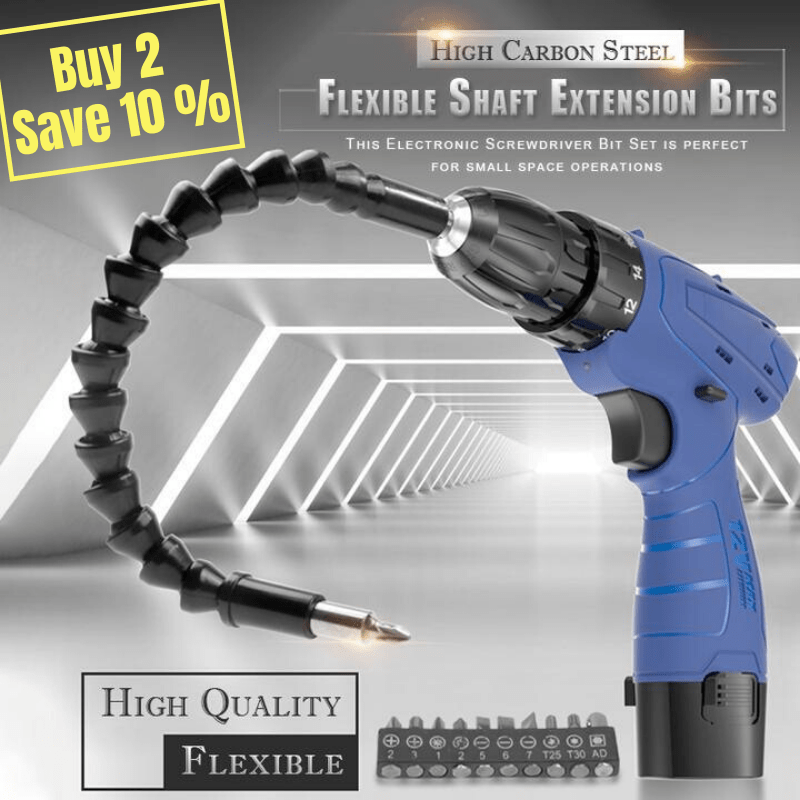 Screw It™ Flexible Drill Extension Kit