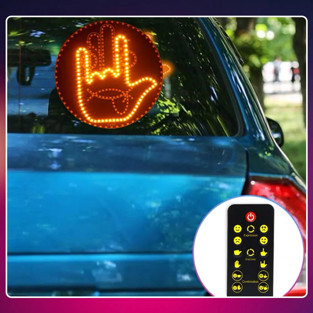 Funny CarLight Gesture