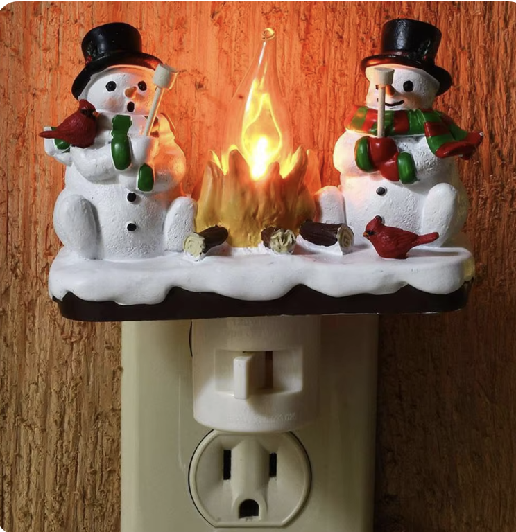 🔥Last Day Sale Price | Ghost Campfire Flickering Nightlight✨🔥👻