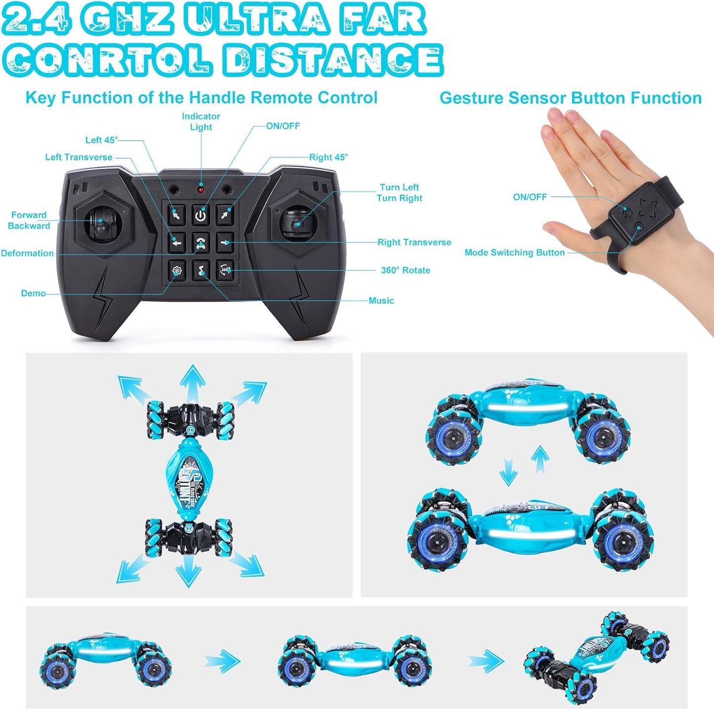 4WD RC Drift Car