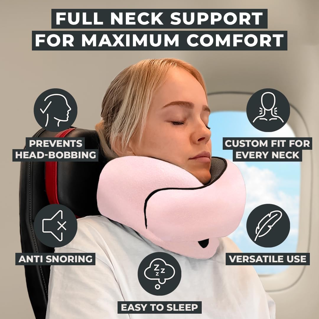 Aprolo™ Travel Neck Pillow - Comfortable and full Neck Support