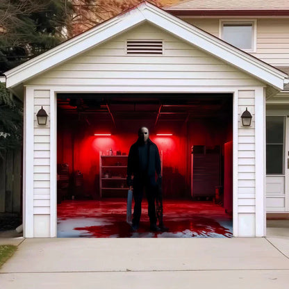 Halloween Garage Door Cover