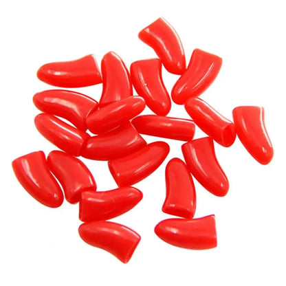 20Pcs Pet Dog Cat Soft Silicone Nail Caps