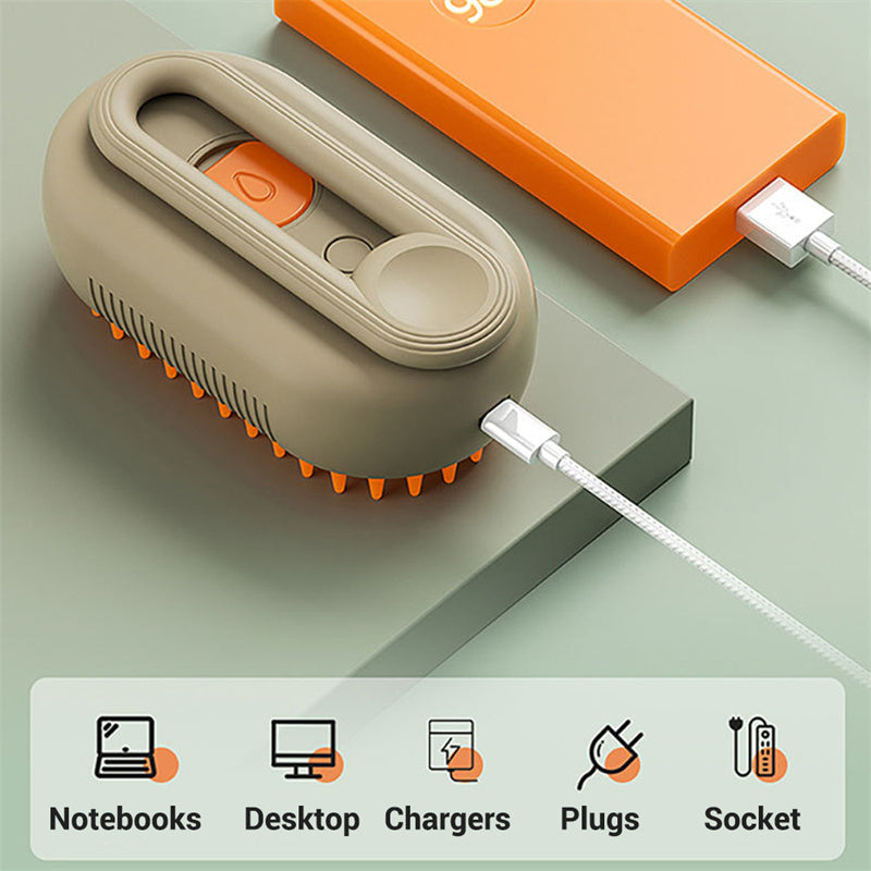 Electric Steamy Cat/Dog Brush