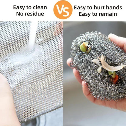 Abrasive fiber dishcloth (set of 10)