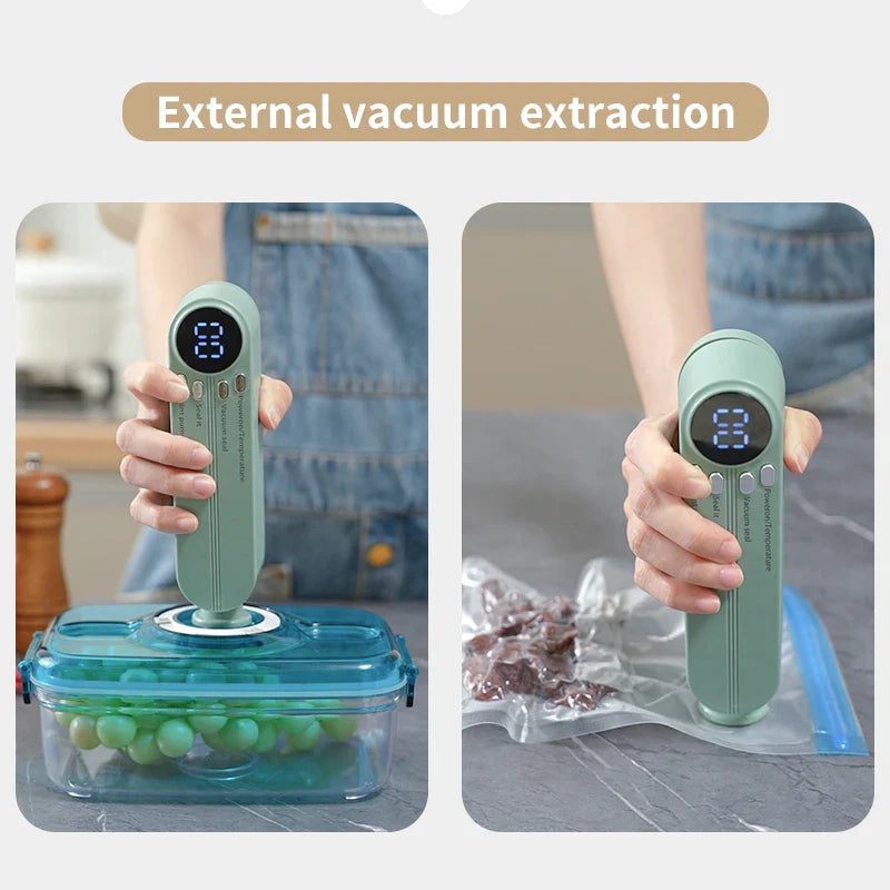 Mini Wireless Fully Automatic Vacuum Sealing Machine