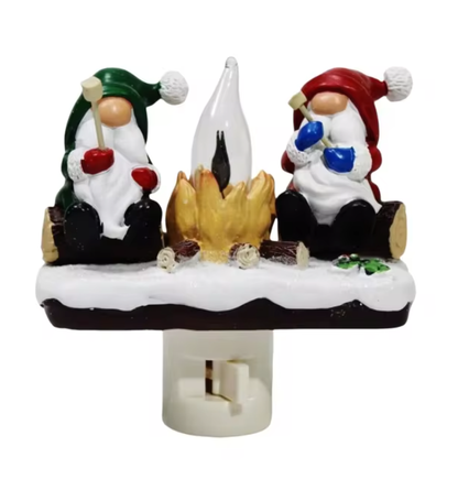 🔥Last Day Sale Price | Ghost Campfire Flickering Nightlight✨🔥👻