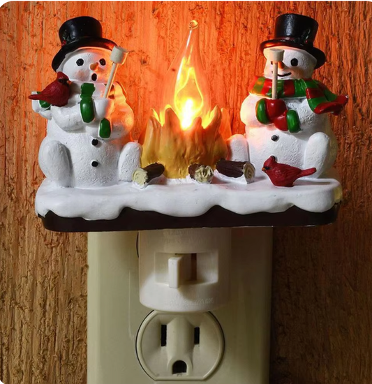 🔥Last Day Sale Price | Ghost Campfire Flickering Nightlight✨🔥👻