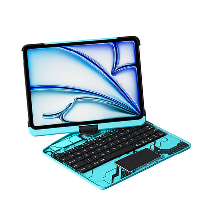 Transparent 360° iPad Keyboard Case
