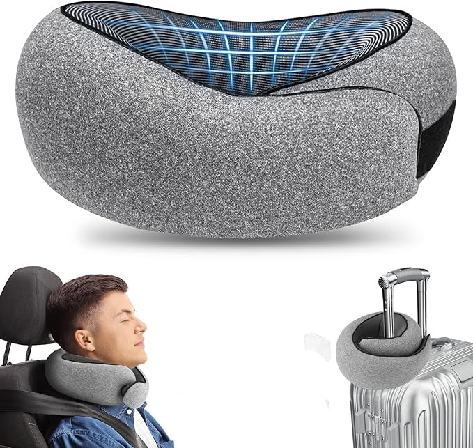 Aprolo™ Travel Neck Pillow - Comfortable and full Neck Support